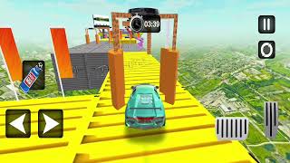 GT impossible Mega Ramp Stunt Car Driving simulator # Formula Stunts Car Racing 3D -Android Gameplay screenshot 3