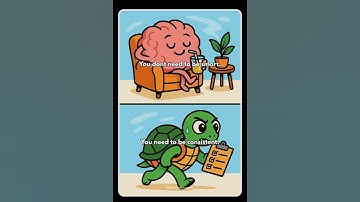 Smart? No. Consistent? YES. 💯🐢 #motivation #inspiration #explorepage #shortsfeed