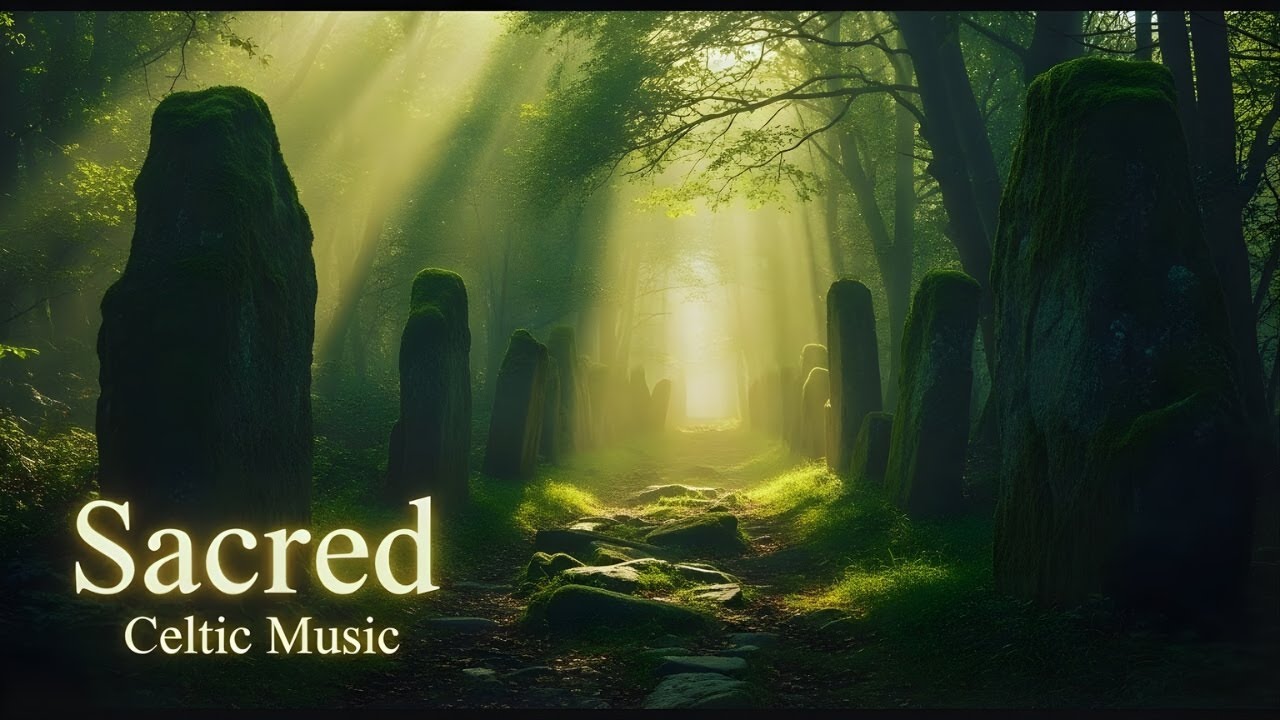 Celtic Music - Relaxing Flute in a Fantasy World Forest / Medieval music Mix for Work & Study