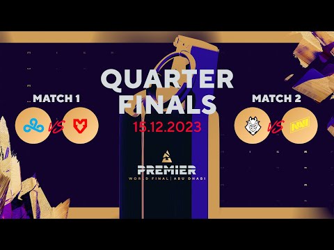 BLAST Premier World Final 2023, Quarterfinals: Cloud9 vs MOUZ, G2 vs NAVI