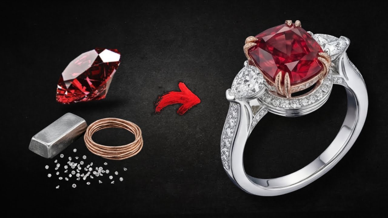 $11 Million Red Diamond | Inside the Jewelry Factory