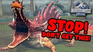 DON'T GET THISN HYBRID!!! | Jurassic World - The Game - Ep501 HD