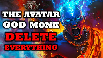PoE 2: Strongest Monk Leveling And Endgame Build (Ultra Fast Clearing & Boss Killing)