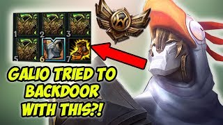 Legendary BRONZE Flashes & Galios Backdoor Build- Bronze Spectates 54