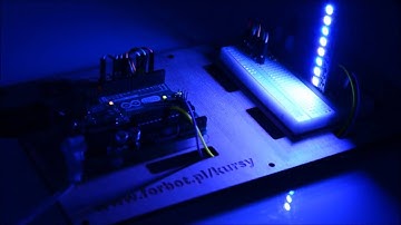 Kurs Arduino, poziom II,  Adafruit Neopixel - demo WS2812
