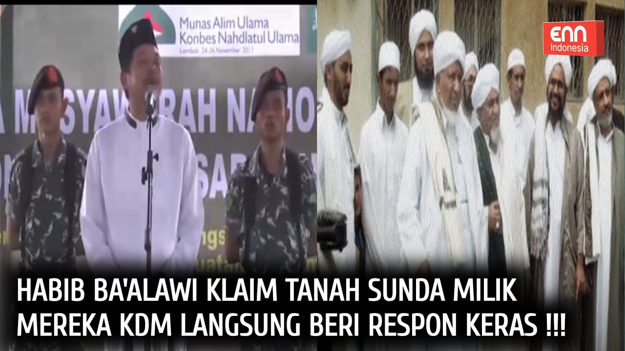BEDA PANDANGAN SOAL ISLAM ANTARA KDM DAN HABIB BA'ALAWI