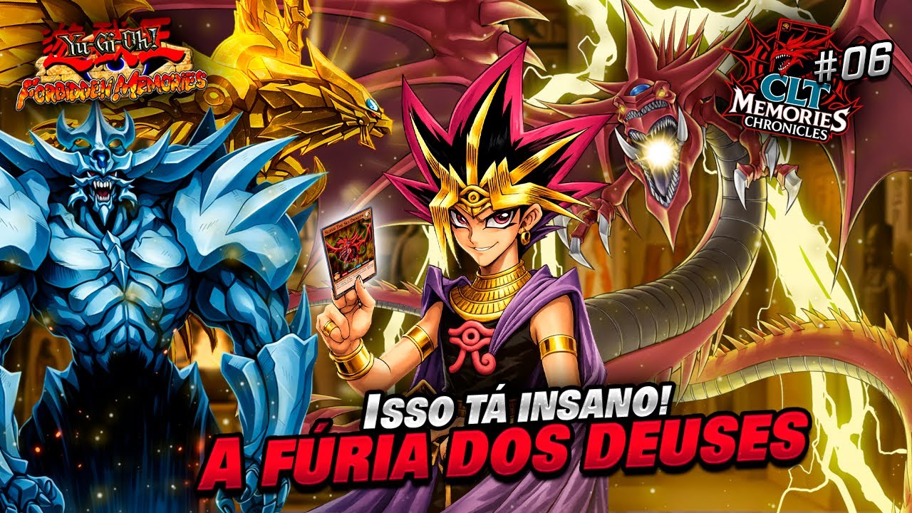 OS DEUSES EGÍPCIOS ESTÃO INSANOS DEMAIS! SOCORRRR - YuGiOh Forbidden Memories: Mod CLT Memories #6