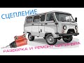 Ремонт и прокачка цилиндра сцепления УАЗ | УАЗ 452 Буханка | Ремонт