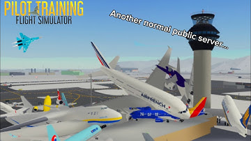 Plane spotting random people in PTFS public servers…(part 2)