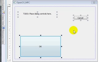 SDW OpenCV MFC Library v1 1 04 1  Create an MFC Application part1 2