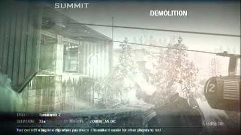 Cod Black ops: 360 tomahawk across map