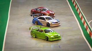 RC DRIFT CAR RACE MODELS IN SLOW MOTION AND TIME LAPSE ACTION