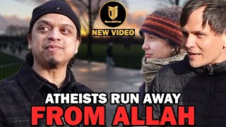 Clever Muslim Leaves Only One Rational Option For Atheists | Mansur | Speakers Corner