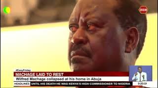 Wilfred Machage laid to rest at his home in Kenhacha