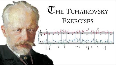 The Tchaikovsky Counterpoint Exercises || Tonal Voice Leading 18