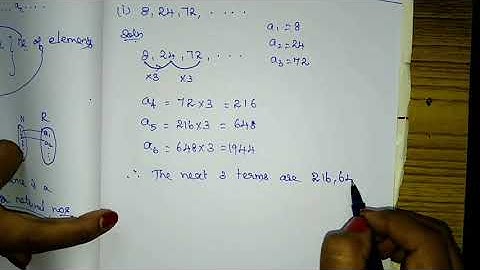 10th maths |Numbers and sequences |Exercise :2.4(1)
