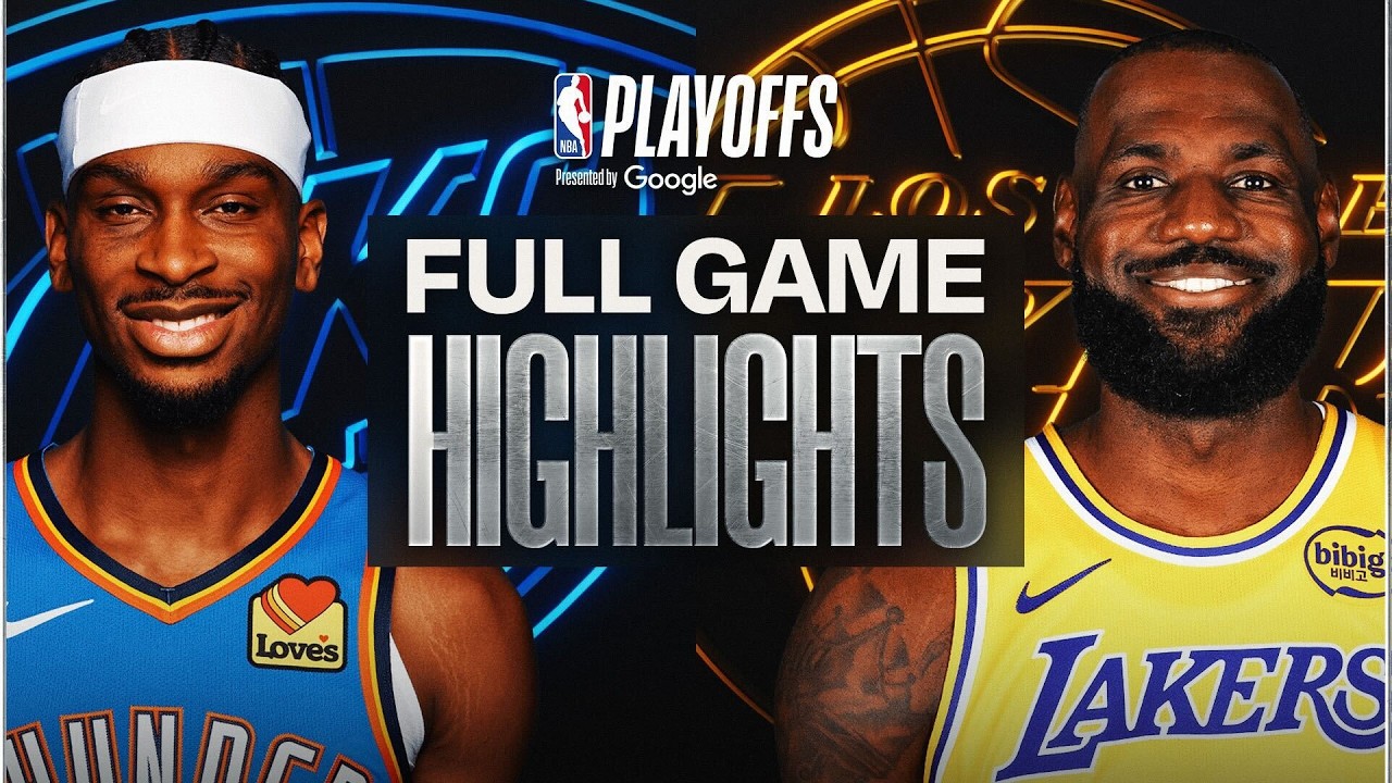 NBA: Los Angeles Lakers vs Oklahoma City Thunder