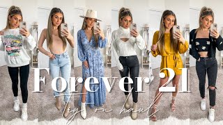 Forever 21 Try-On Haul, Winter to Spring