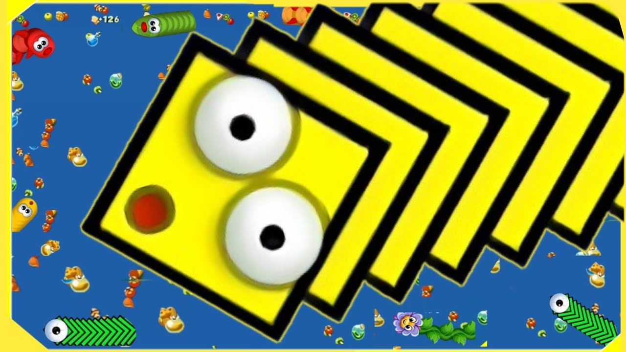 🐍Wormszone.io | giant SLITHER SNAKE TOP 01/epic worms zone best gameplay! I 😈 WORM  SNAKE WORLD ⚡