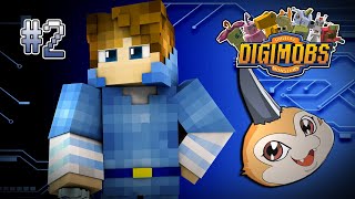 Minecraft Digimobs Adventure | Episode 2 "Digivolution"