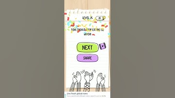 Brain Test Level 25 walkthrough