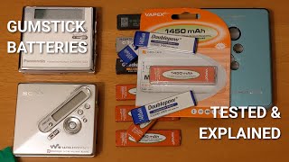 Gumstick Batteries. New & Used. Tested & Explained (in layman