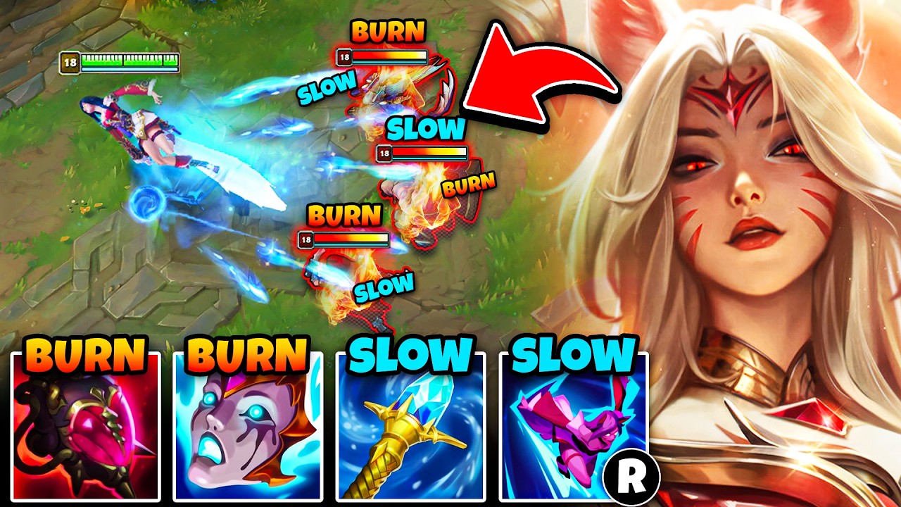 I FOUND THE MOST ANNOYING AHRI BUILD OF ALL-TIME! (BURN AND KITE EVERYONE)