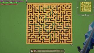Maze - Recursive Division 2 - etwas grösser (Computercraft)