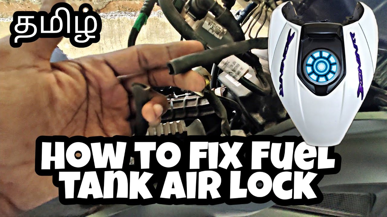 How to fix Fuel tank air lock ️Dominar400 ️ தமிழ் ️4k ️vaccum pipe