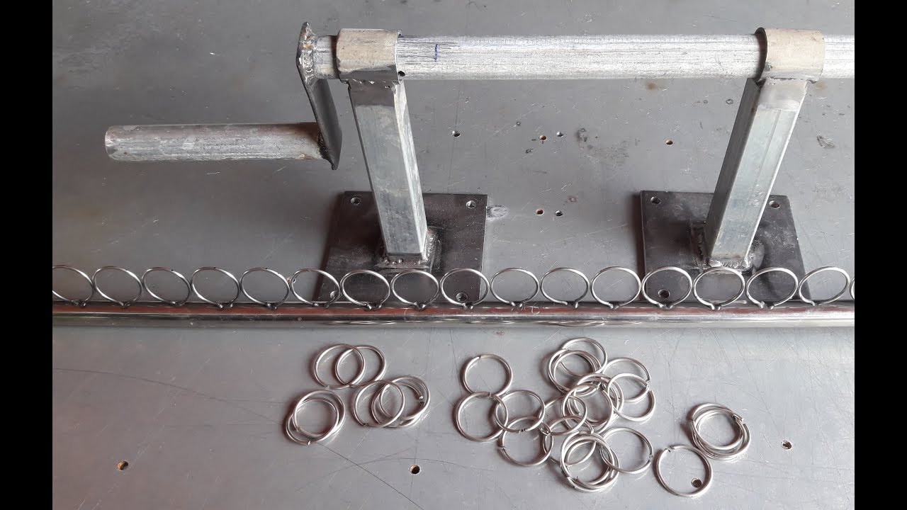 Making Springs At Home And Making Clothes Drying Hanger - YouTube