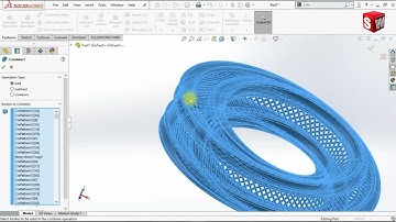 SOLIDWORK Complex Mobius Geometry | Solidworks Tutorials Solidworks Tips And Tricks