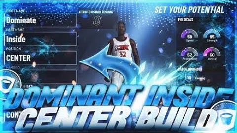 Nba 2k20 Best Center Build!!! I am Unstoppable!!!