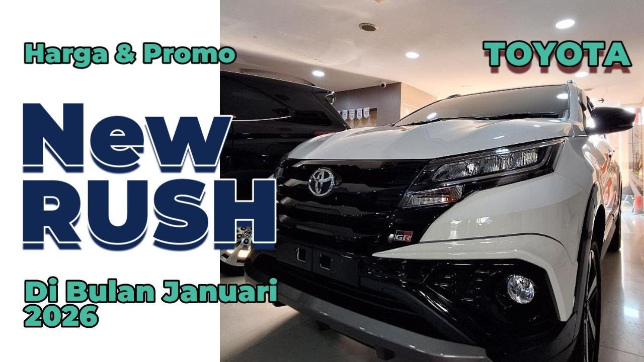 Bayar 36 Jt Saja Untuk Rush 2026 |Harga & Promo Rush Januari Tahun 2026 |Toyota Medan 085362072000