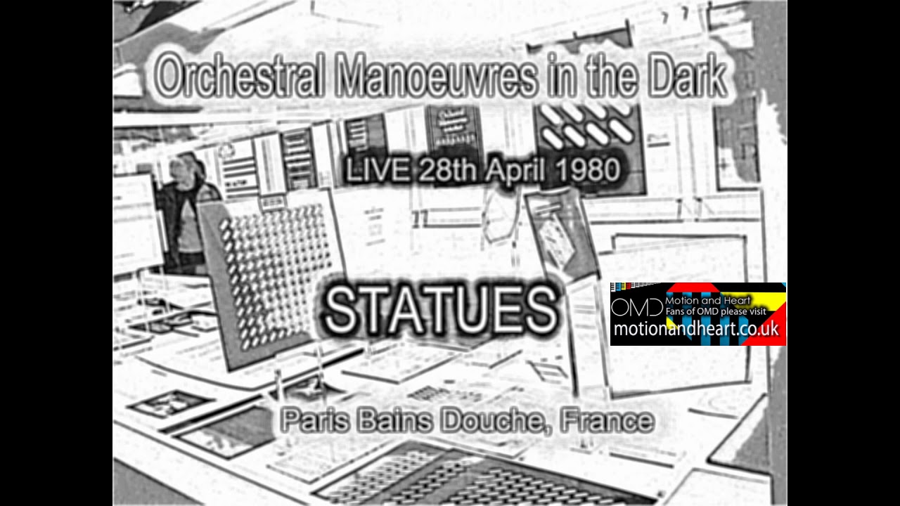 Statues OMD Live 1980 YouTube