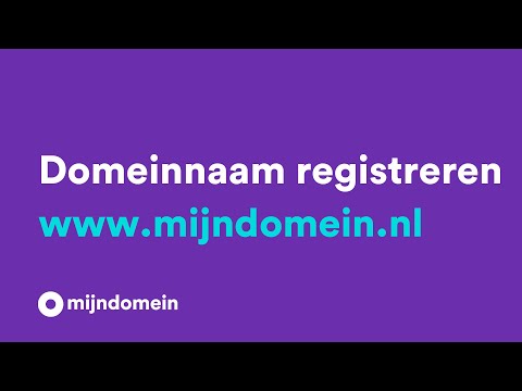 Een domeinnaam registreren | Mijndomein