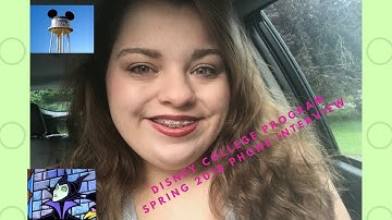 ACCEPTED DCP Spring 2018 Phone Interview