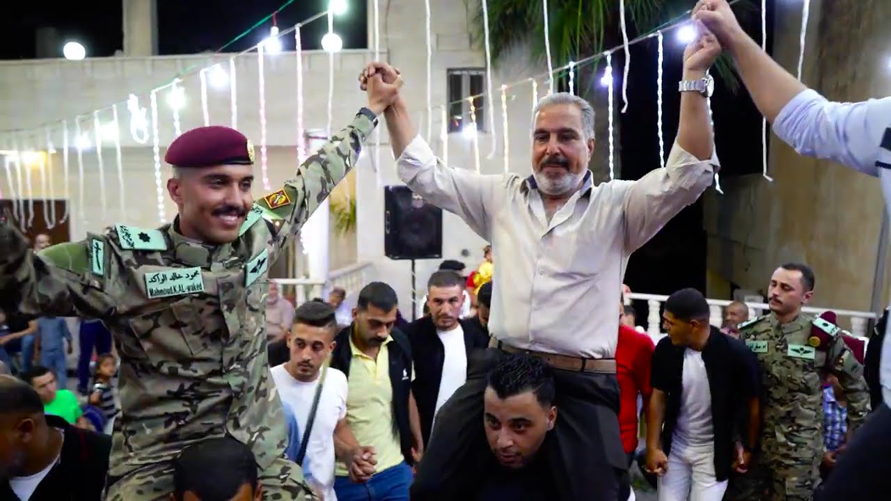 الفنان يوسف الشيخ افراح ال الواكد حفل تخرج الملازم محمود الواكد من جامعة مؤتة