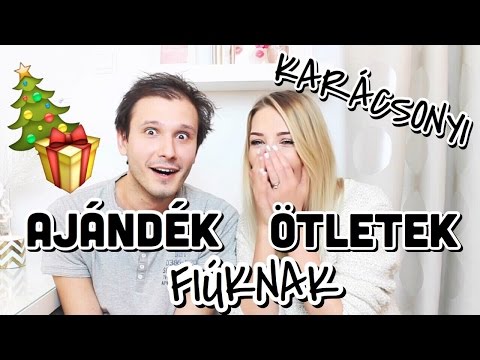 Videó: Milyen ajándékokat szeretnének a fiúk?