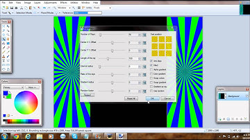 How to make a YouTube Background in Paint.NET