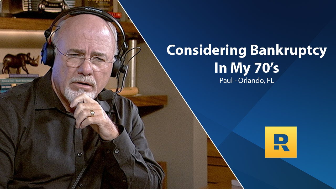 Considering Bankruptcy In My 70’s