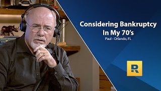 Considering Bankruptcy In My 70's