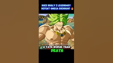 Does Broly Z Legendary Defeat Omega Shenron? ⚡🔥 #sparkingzero #crashout #knockout