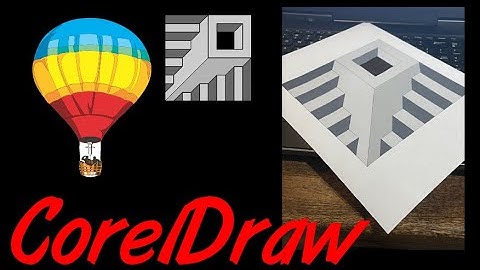 CorelDraw Tips & Tricks Make this 3D looking Optical Illusion