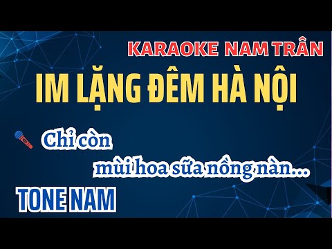 Karaoke Im Lặng Đêm Hà Nội 