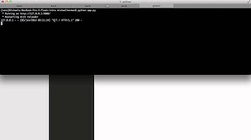 Discover Flask, Part 1 - Setting up a static site, hello world