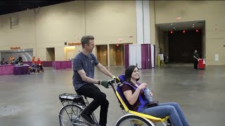 Aaron and Laura Visit the Chicago Abilities Expo