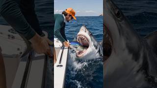 You Wont Believe What Happened To This Group Of Fishermen With A Shark In The Middle Of The Ocean