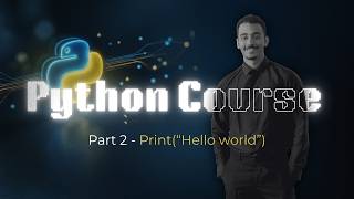Python Course #002  | كتابة أول برنامج Python وتشغيله (Hello World)