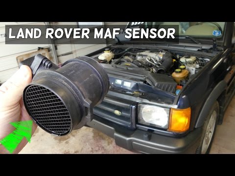 Land Rover Discovery MAF Mass Air Flow Sensor Removal Replacement