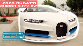 Career Overview 2020 Bugatti Chiron Skyview - Protective Film Solutions